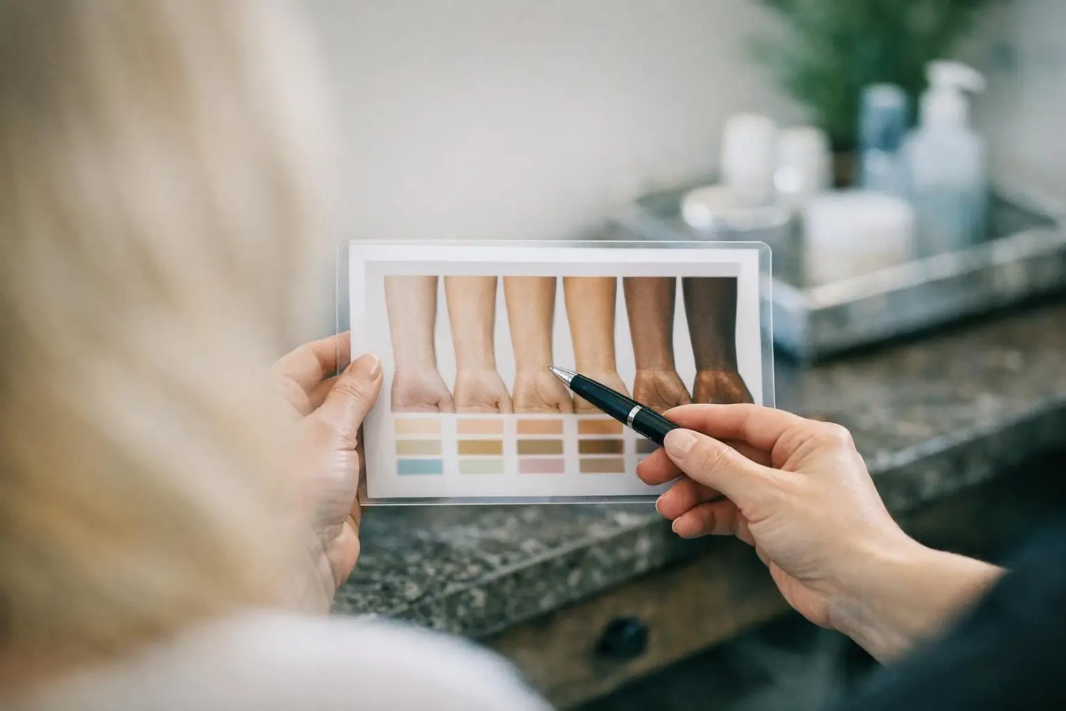 How Fitzpatrick Scale applies to Beauty Salon services in West Palm Beach, United States—practical illustration