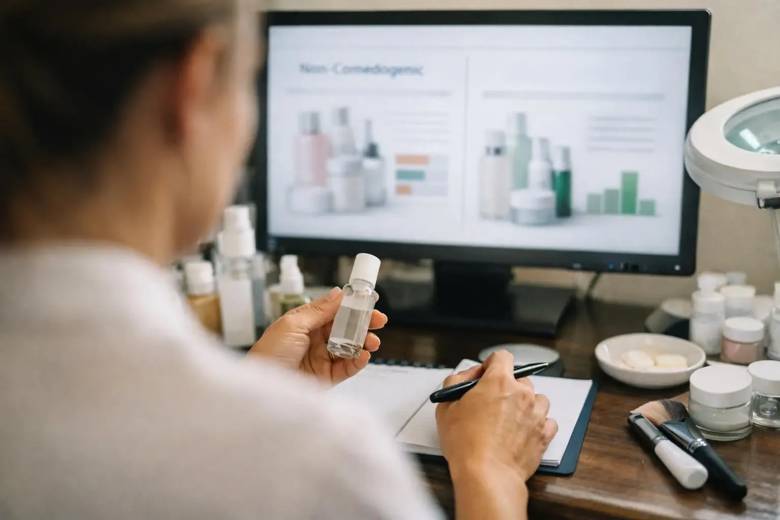 How Non-Comedogenic applies to Beauty Salon services in West Palm Beach, United States—practical illustration