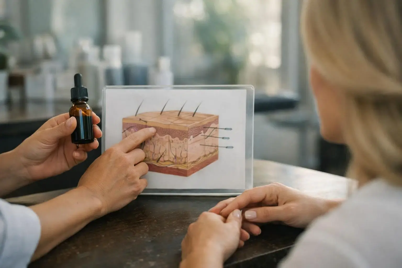 How Retinol applies to Beauty Salon services in West Palm Beach, United States—practical illustration