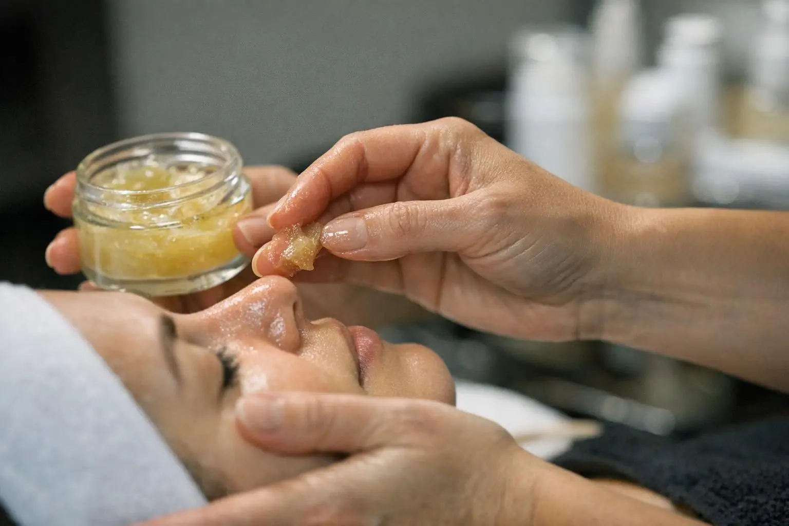 How Sebum applies to Beauty Salon services in West Palm Beach, United States—practical illustration