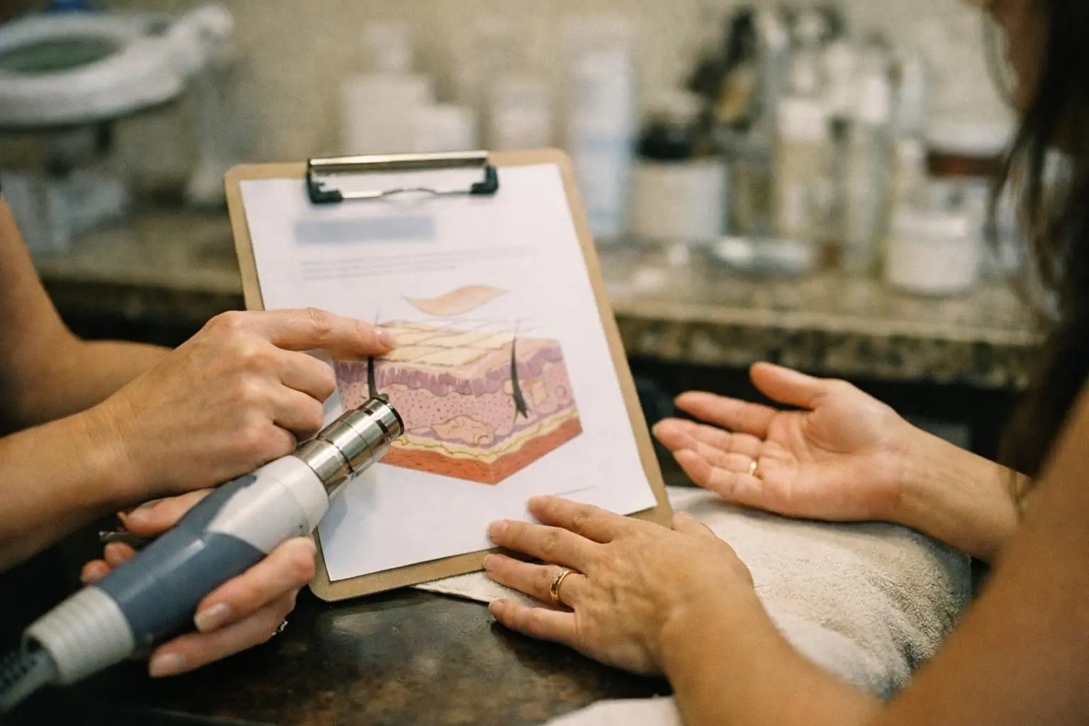 How Skin Resurfacing applies to Beauty Salon services in West Palm Beach, United States—practical illustration