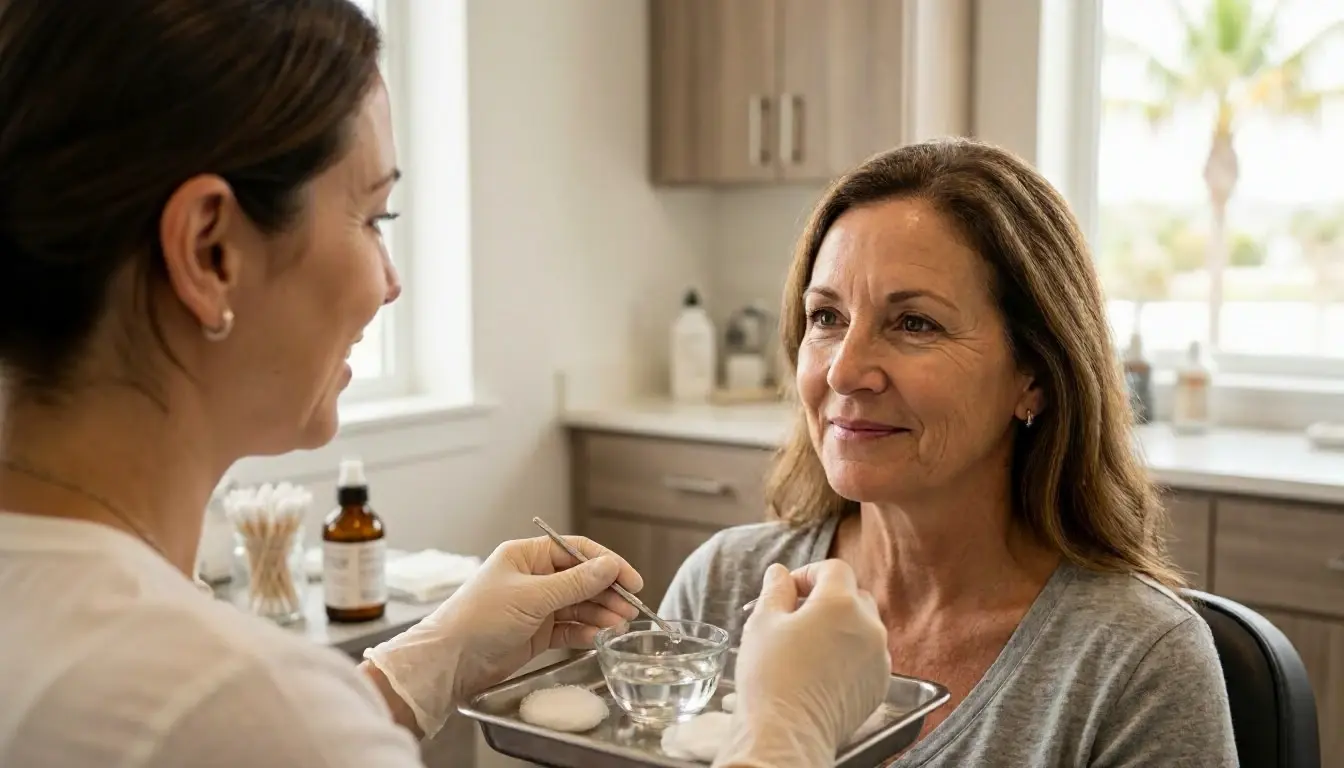 How TCA Peel applies to Beauty Salon services in West Palm Beach, United States—practical illustration